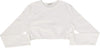 14916 KIKI RIKI 3/4 SLEEVE CROP SHELL