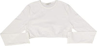 16140 KIKI RIKI LS CROP SHELL