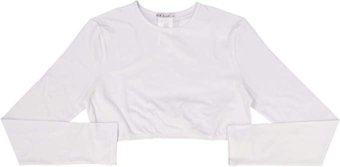 14916 KIKI RIKI 3/4 SLEEVE CROP SHELL