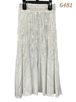 6481 SMILE EVERYDAY CRINKLE PLEAT MIDI SKIRT