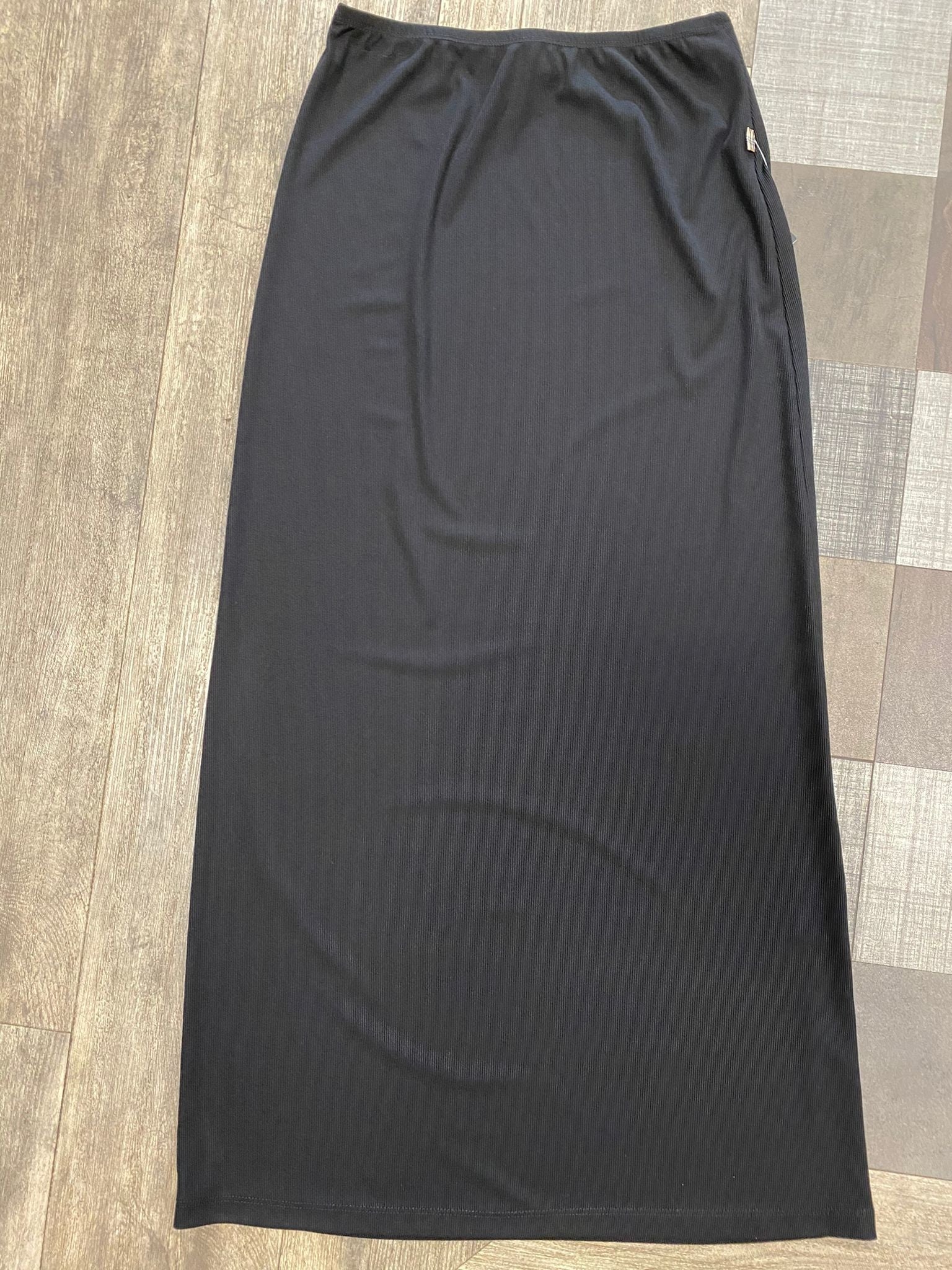 MONTE CARLO RIB SLINKY SKIRT BLACK 00