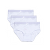 f105 feathers girls solid white briefs