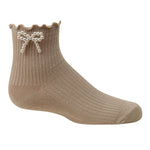 735 ZUBII PEARL BOW ANKLET