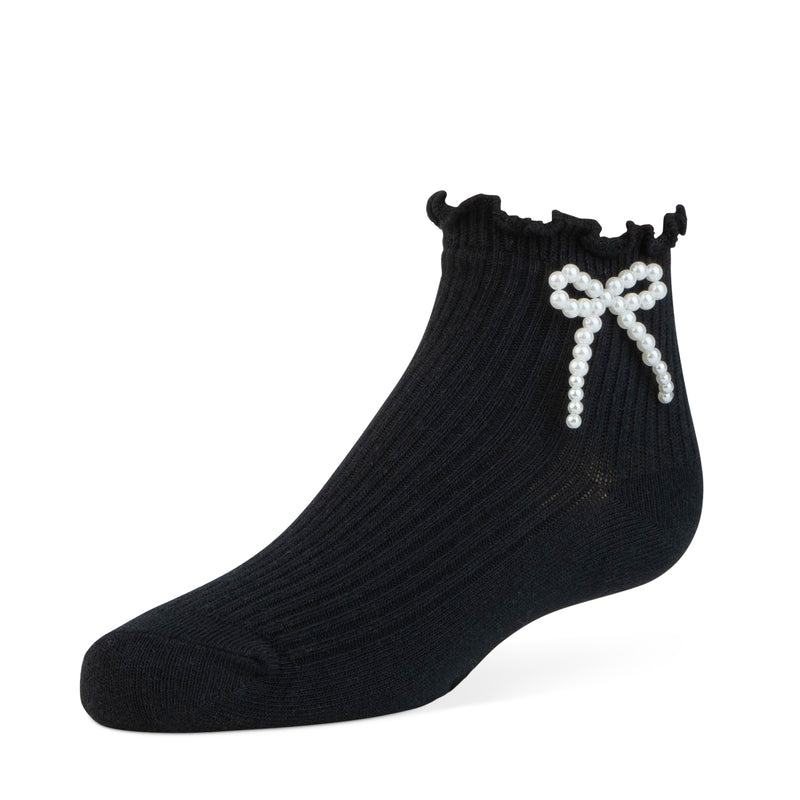735 ZUBII PEARL BOW ANKLET