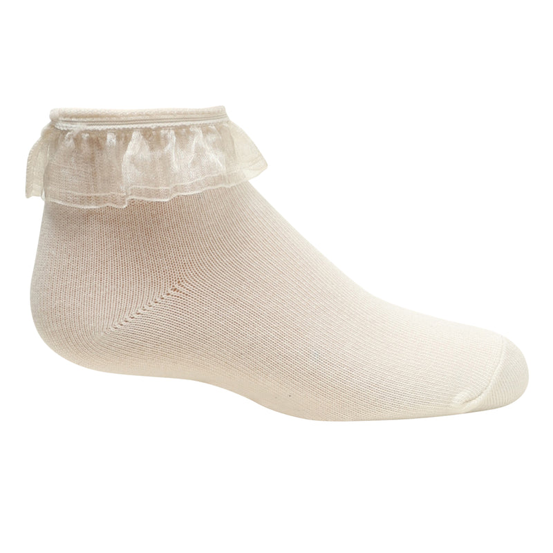 736 ZUBII THIN ELASTIC RUFFLE CREW