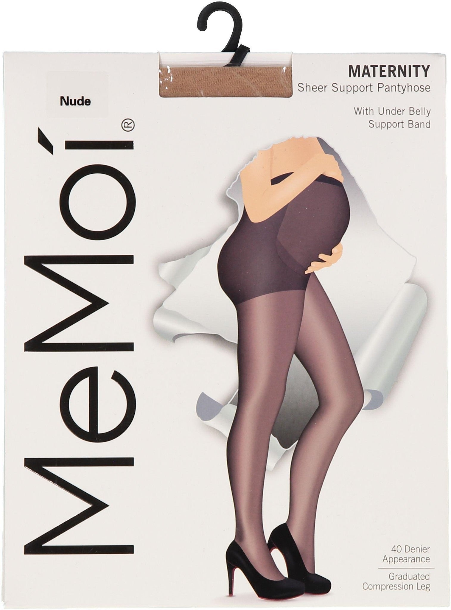 MA-402 MEMOI MATERNITY SHEER SUPPORT PANTYHOSE – Wesley Hills Boutique