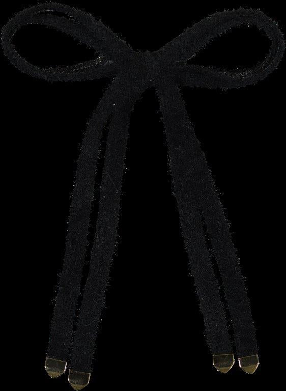 AL1857 DACEE MOHAIR METAL CLAMP BOW LARGE CLIP