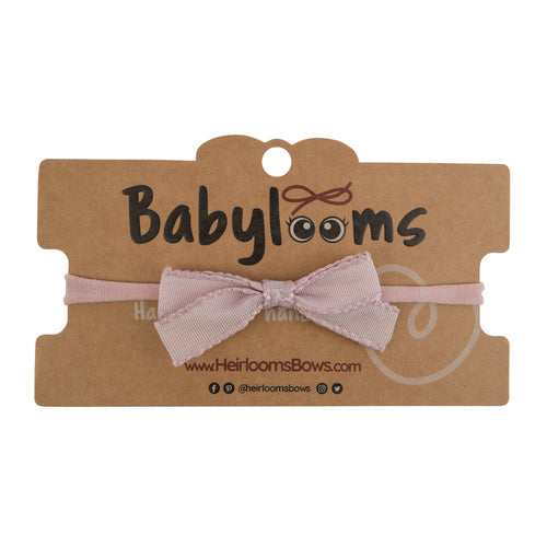 B1355 HEIRLOOMS EDGED RIBBON BABY BAND