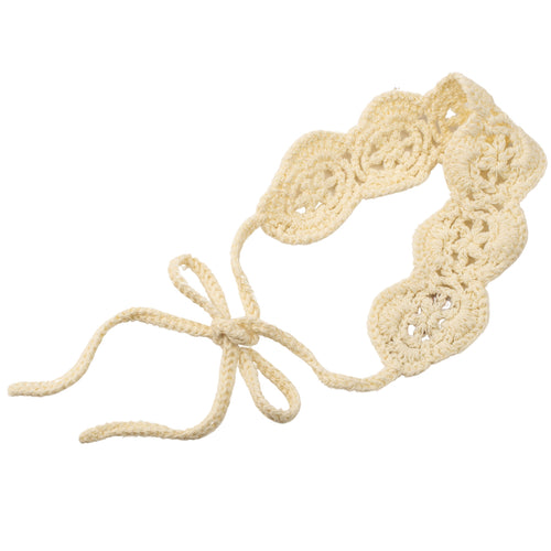 BR6626 CHERIE BABY BAND W/ TIES CROCHET COLLECTION