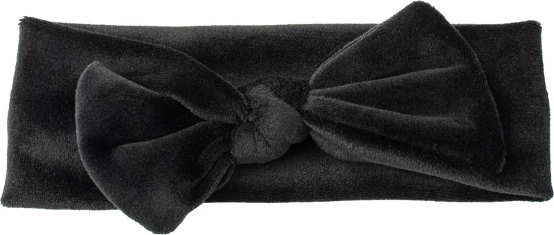 BR6730 CHERIE SOFT VELVET TIE BOW BABY BAND