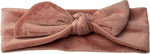 BR6730 CHERIE SOFT VELVET TIE BOW BABY BAND