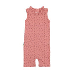 MANIERE BERRY FLORAL ROMPER