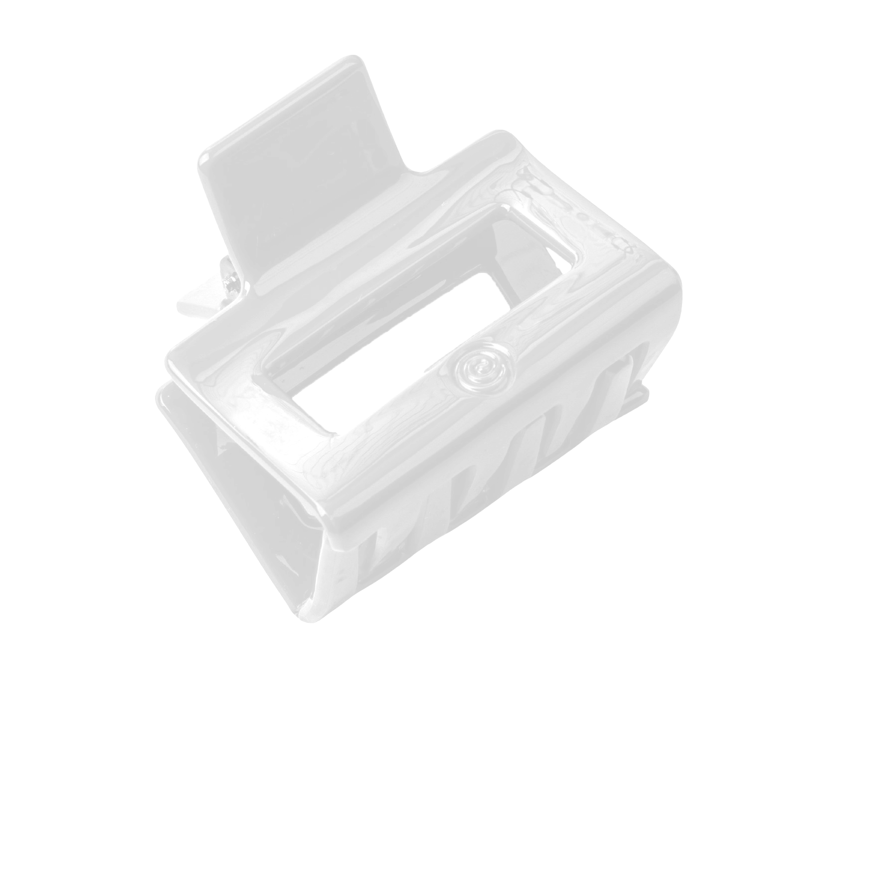 CHERIE CLAW CLIP MATTE RESIN SQUARE CC100