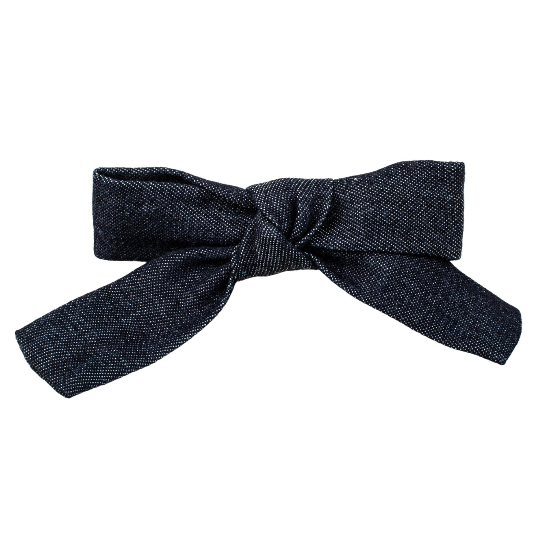 CP6566 CHERIE DENIM SMALL BOW CLIP