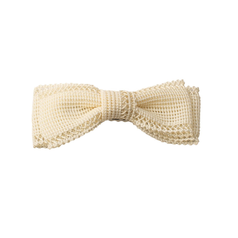 CP6571 CHERIE WOVEN SMALL FLAT BOW CLIP
