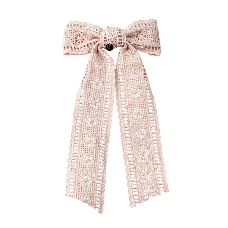 CP6578 CHERIE LACE LARGE BOW CLIP