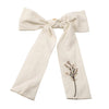 CP6625 CHERIE LARGE EMBROIDERED BOW