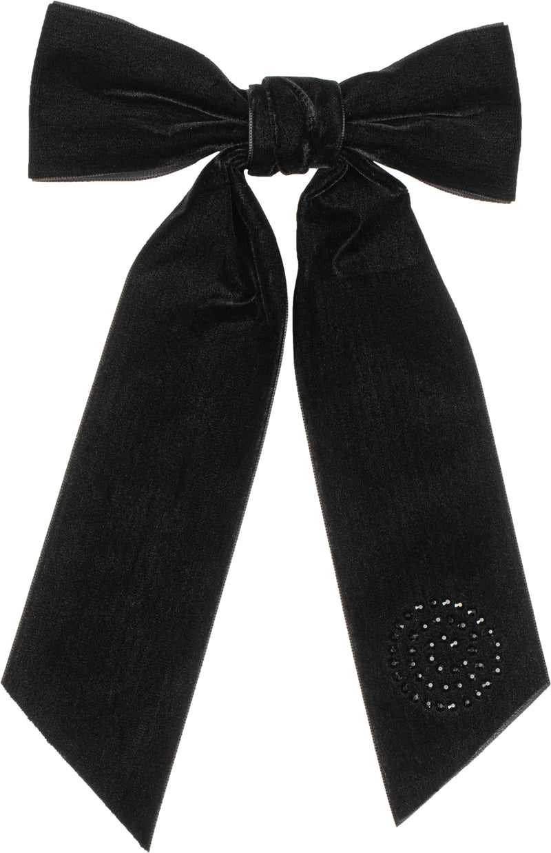 CP6756 CHERIE VELVET STUDDED BOW