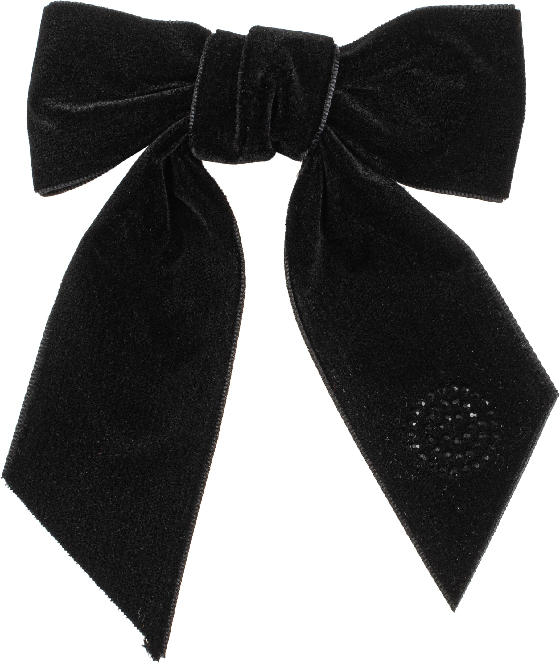 CP6756 CHERIE VELVET STUDDED BOW