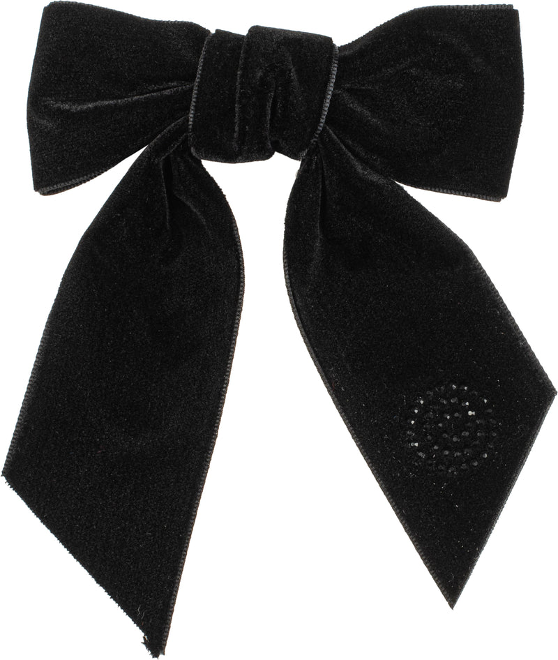 CP6756 CHERIE VELVET STUDDED BOW