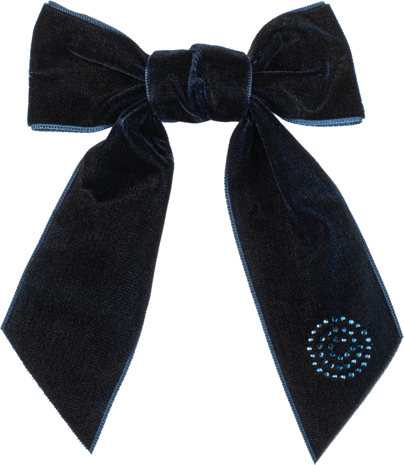 CP6756 CHERIE VELVET STUDDED BOW