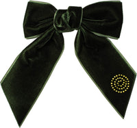 CP6756 CHERIE VELVET STUDDED BOW
