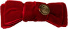 CP6756 CHERIE VELVET STUDDED BOW