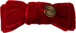 CP6756 CHERIE VELVET STUDDED BOW