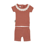 MANIERE EYELET COLLAR 2PC SET
