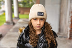 ARABELLE CHUNKY RIBBED KNIT CUFFED WINTER BEANIE 5001/2
