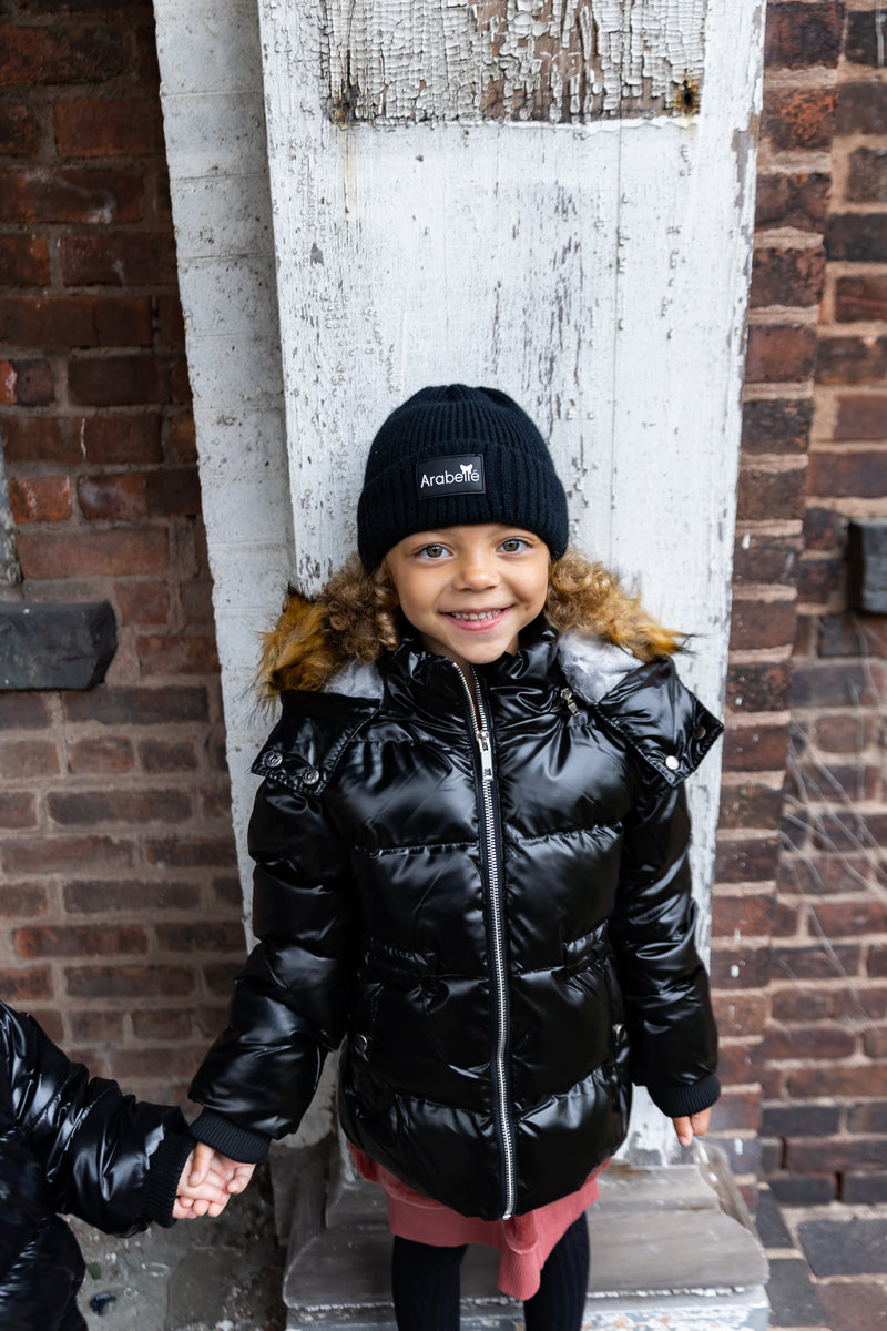 ARABELLE CHUNKY RIBBED KNIT CUFFED WINTER BEANIE 5001/2