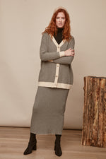 BEIGE JACKSON CARDIGAN