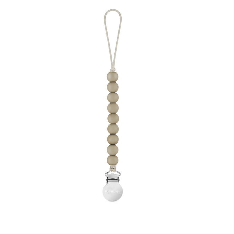 BLUE LA LA LULABABE PACIFIER CLIP