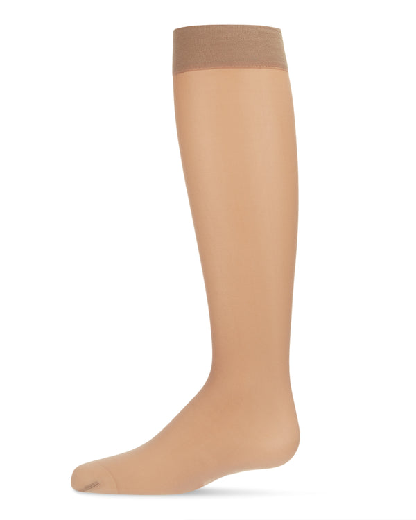 MK-903 MEMOI BASIC SHEER KNEE HIGH 30D