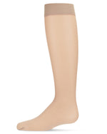 MK-903 MEMOI BASIC SHEER KNEE HIGH 30D