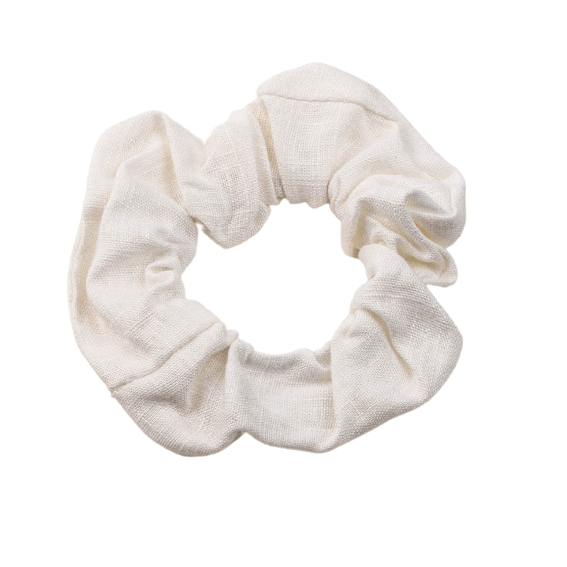 P6545  CHERIE LINEN OVERSIZED SCRUNCHY
