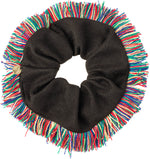 P6710 CHERIE FRINGE OVERSIZED SCRUNCHY
