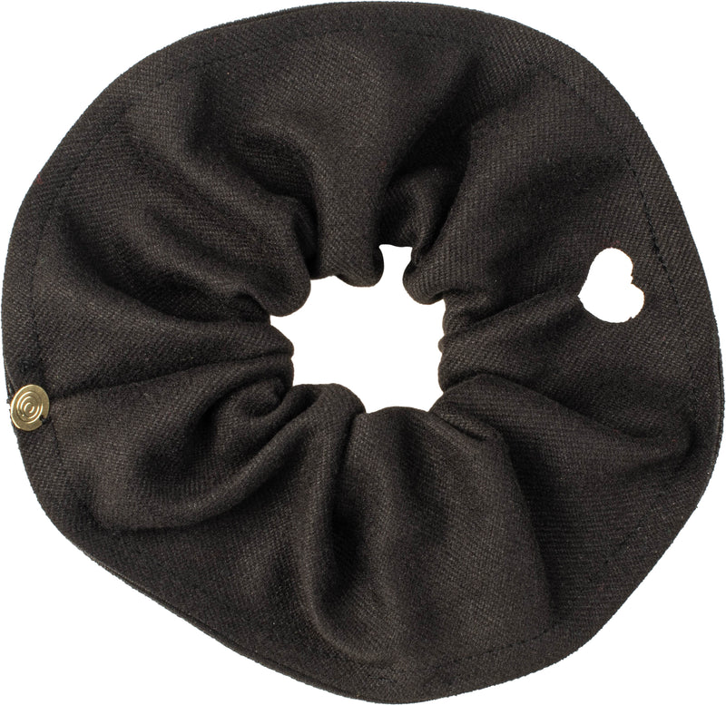 P6750 CHERIE FELT HEART CUT OUT OVERSIZED SCRUNCHY