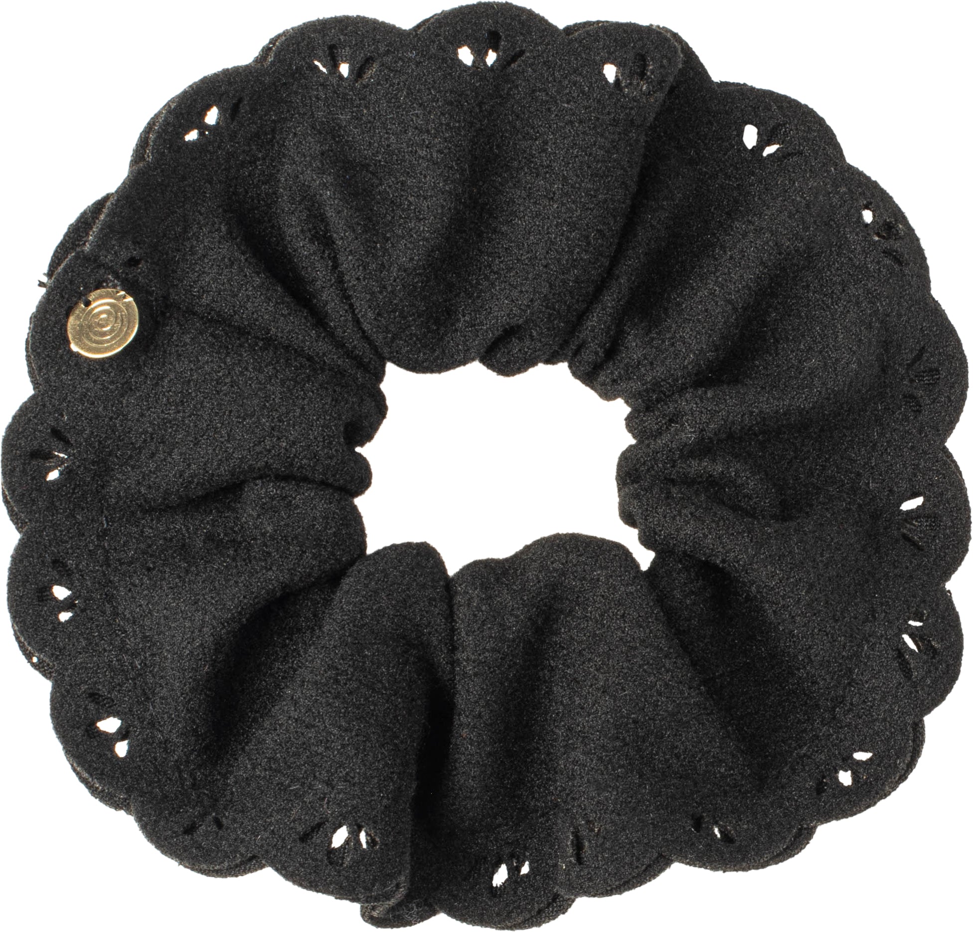 P6753 CHERIE SCALLOPED WOOL OVERSIZED SCRUNCHY