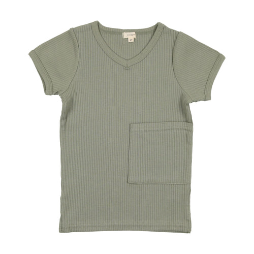 LIL LEGS RIB V-TEE SS23