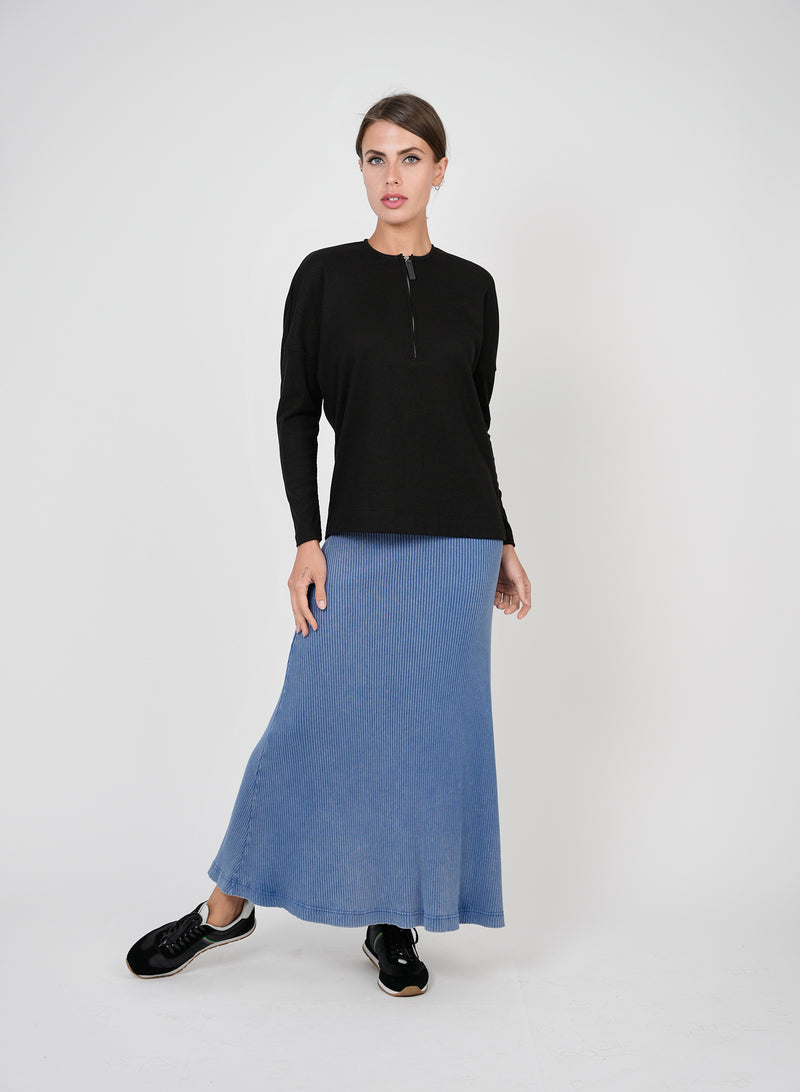 SB2CM7867TA 24/7 ZIP FRONT TEE