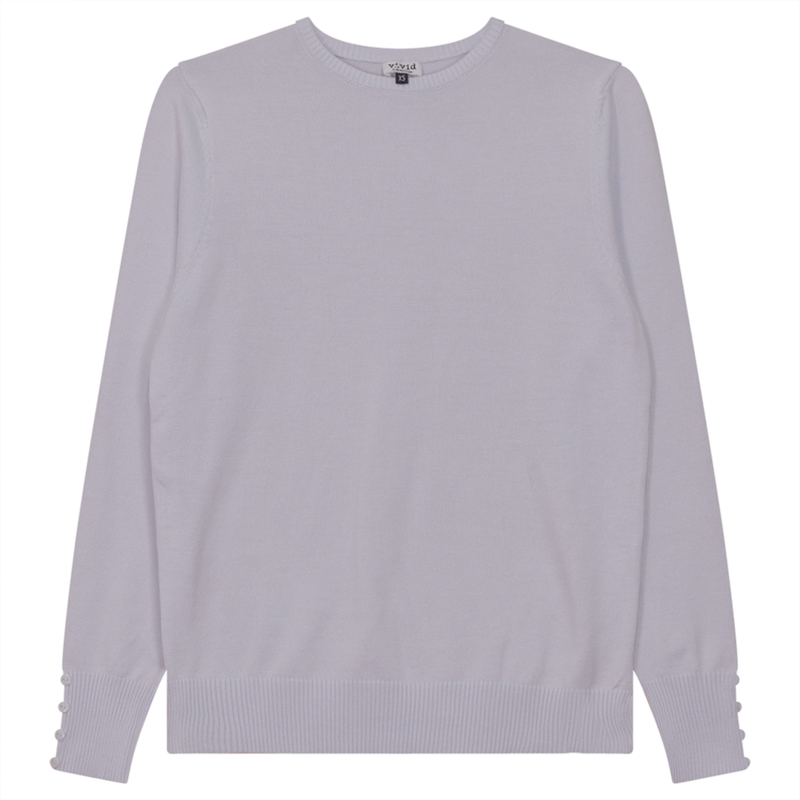 SB3CM8300TE VIVID BUTTON CUFF SWEATER