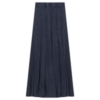 SB3CM8403SLW FAVES WAFFLE STONE PANELED MAXI SKIRT