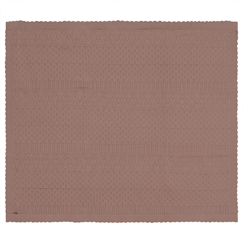 SB3CP4753BL CLO BABY CROCHET KNIT BLANKET