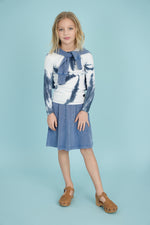 SB3CP4783S 5 STARS GIRLS SHORT PANEL  SKIRT
