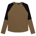 SB3CP4823G 2 SQUARES GIRLS TOP WITH CONSTRAST SLEEVE
