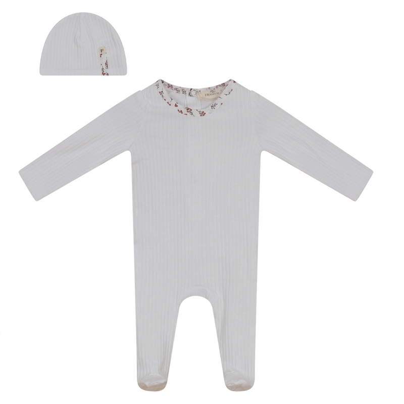 FRAGILE RIB W PRINT TRIM 3PC SET SB3CP4846