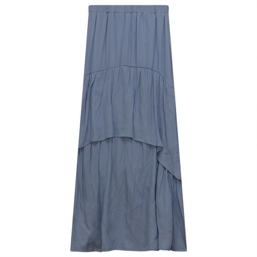 SP3CPT4795 FYI LONG RUFFLE SKIRT