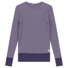 SB3CPT4856 FYI LADIES COLORBLOCKED STRIPED T-SHIRT
