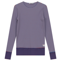 SB3CPT4856 FYI LADIES COLORBLOCKED STRIPED T-SHIRT